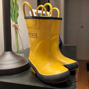 LL Bean rain boots